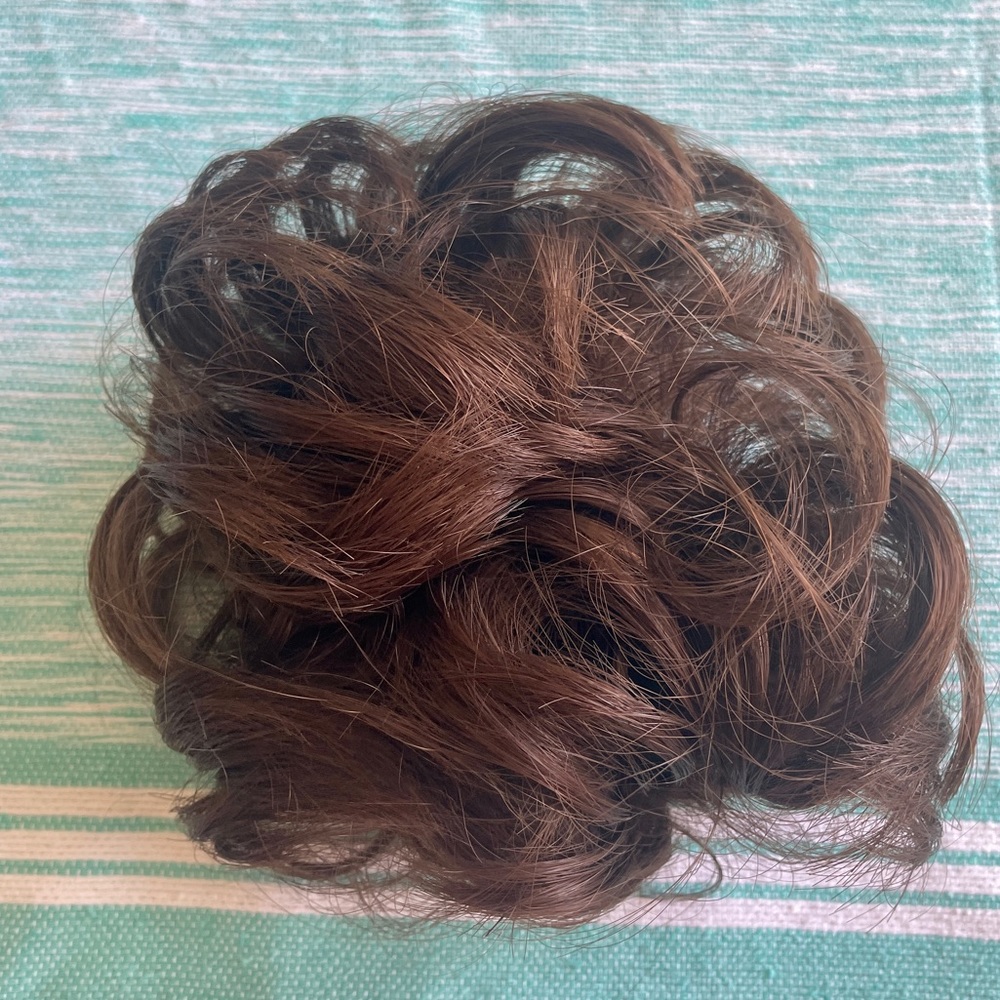Hair scrunchie enhance your bun or ponytail
